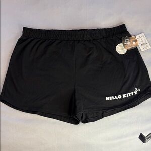 Hello Kitty Black Girls Shorts Size L
